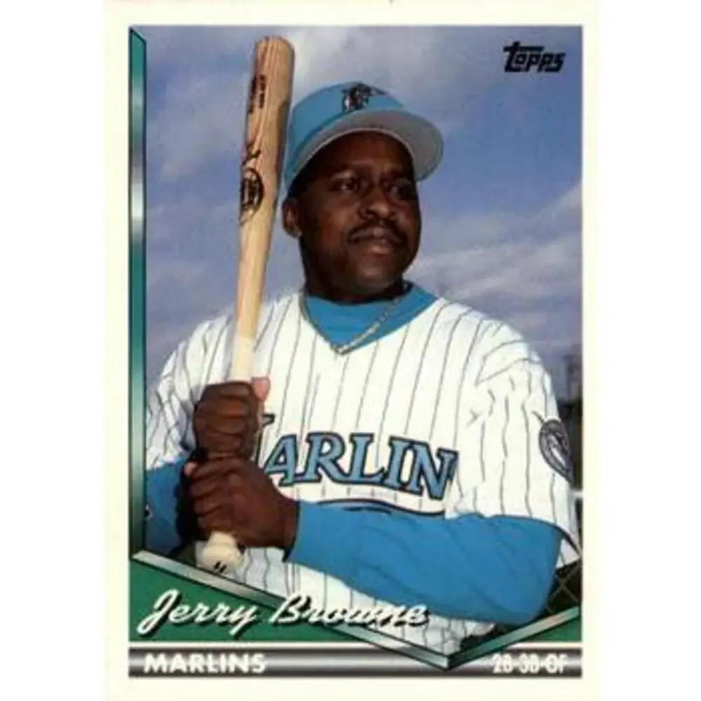 1994 Topps Traded Jerry Browne 16T Florida Marlins